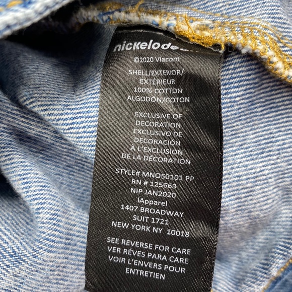 MEMBERS ONLY x NICKELODEON Denim Trucker Jacket - Picture 12 of 12